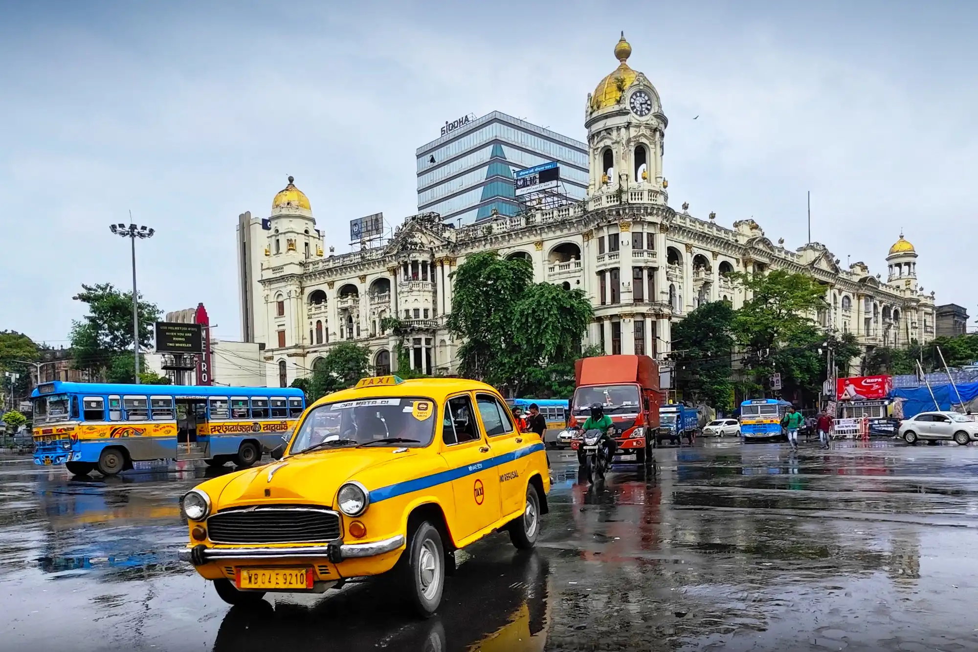 Departure from Kolkata